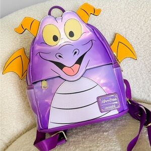 💜USED DISNEY PARKS LOUNGEFLY FIGMENT COSPLAY MINI BACKPACK